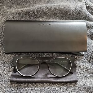 Saint Laurent Black Eyeglasses